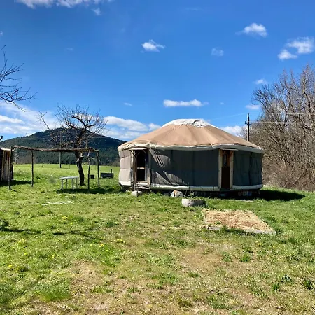Yourte Tout Confort Eco-Responsable Saint-Pierre-Eynac Exterior foto